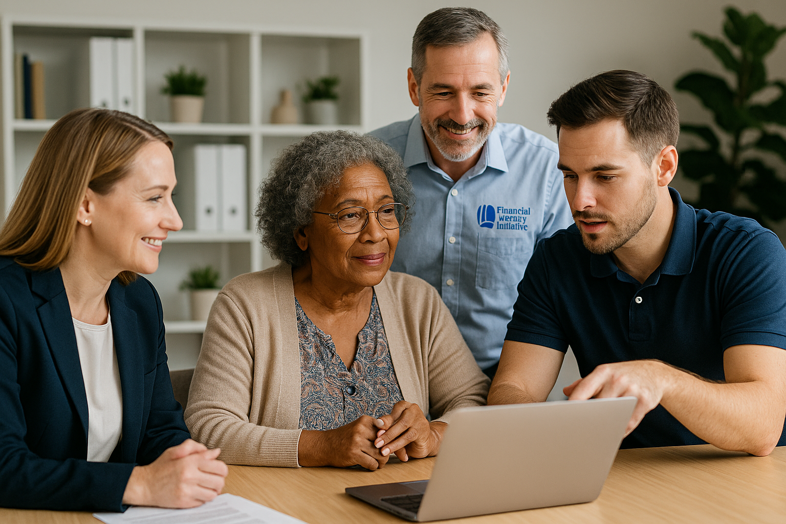 Financial literacy support team